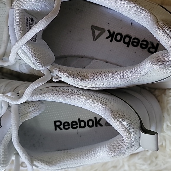 Womens Reebok runners, white, size 9 - Picture 4 of 5